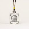 Laughing Maitreya/Good Luck/Gold Painting/Titanium Alloy/Handmade/4cm*5cm