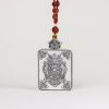 Gold-painted red bottom/Serenity/Handmade/Titanium alloy/4cm*5cm