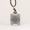 Colorful Guanyin Bodhisattva/hand-painted/gold-painted/titanium alloy/4cm*5cm