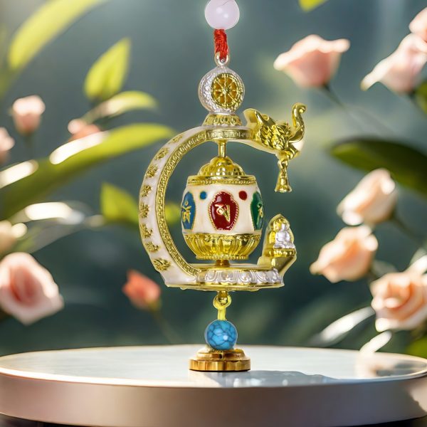 Hand-painted handicrafts/traditional Chinese shape/all metal material/height 6 cm/extremely exquisite
