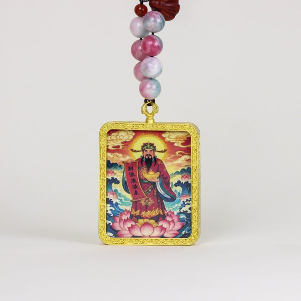 Chinese Mythology-God of Wealth/hand-painted/4cm*5cm/titanium alloy material