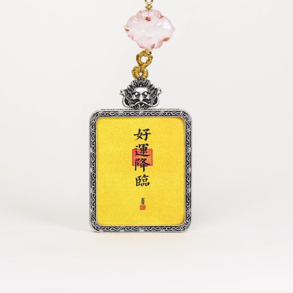 Good luck comes/Golden/Hand-painted/4cm*5cm/Metal material