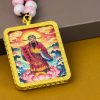 Chinese Mythology-God of Wealth/hand-painted/4cm*5cm/titanium alloy material