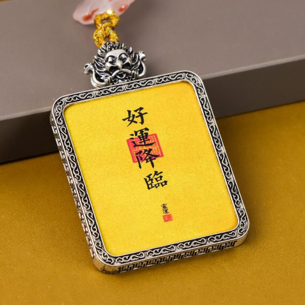 Good luck comes/Golden/Hand-painted/4cm*5cm/Metal material