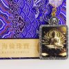 Thousand-armed Buddha statue/Gold-painted/4cm*5cm/Titanium alloy